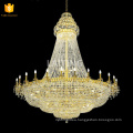 Gold Crystal Lighting Lamp Luxury Crystal Fixture Lights Lusters de cristal Middle East Chandelier